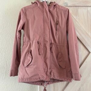 Ambiance Dusty Pink Utility Jacket